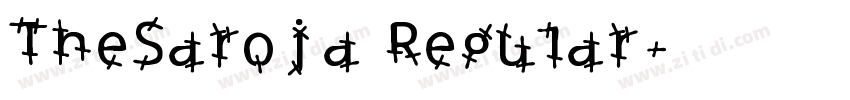 TheSaroja Regular字体转换